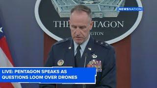 Pentagon speaks as questions loom over drones