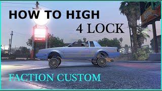 How To HIGH 4 LOCK Lowrider Faction Custom  Correctly Hydraulic Tutorial “Pop” All 4