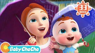 The Rainy Day Song | Dress for the Rain + More Baby ChaCha Nursery Rhymes & Kids Songs