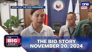 THE BIG STORY | VP Sara no comment on OVP's confidential fund receipts