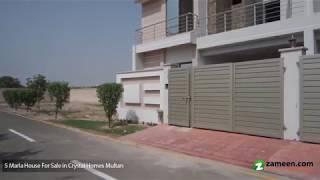 DOUBLE STOREY HOUSE IS AVAILABLE FOR SALE IN CRYSTAL HOMES MULTAN