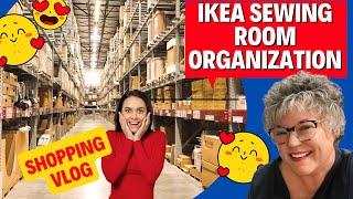IKEA SEWING ROOM ORGANIZATION STUFF | Small things to keep you straight