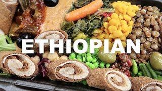 Ethiopian vegan street food  that blew my mind  [ MERKAMO]