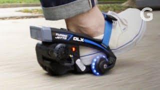 We Tested Some Real Life Rocket Shoes | Razor Turbo Jetts Review |  Gizmodo