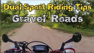 Dual Sport Gravel Road Riding Tips Cornering on the dirt. Honda CRF250L