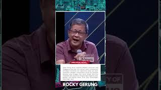 Rocky Gerung || Pemerintah Harus Dengar Suara Rakyat! #RockyGerung #KritikPemerintah #SuaraRakyat