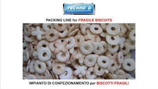 TECHNO D - Packing line for fragile biscuits