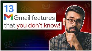 13 GMAIL Tricks & Features to achieve NEXT LEVEL professionally (Hindi)