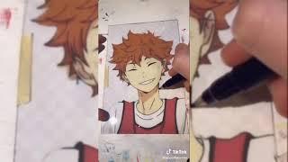 HAIKYUU painting glass / Tiktok random