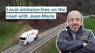 In the fast lane to sustainability: How truck driver Jean-Marie is shaping the future with hydrogen