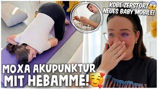 MONE probiert AKUPUNKTUR mit HEBAMME! + KOBE ZERSTÖRT neues BABY MOBILE! | kobexmone