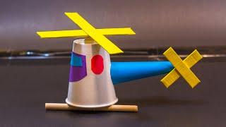 Science Projects | How to make paper cup helicopter