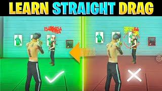 SUPER EASY (STRAIGHT DRAG )  TRICK // STRAIGHT DRAG मार ने का सही तारिका