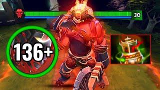 +136 Stacks Culling Blade Axe Mid Spirit Vessel Build 58Kills No Mercy Rampage Dota 2