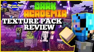 Daz Man Reviews Dark Academia Texture Pack In Minecraft Bedrock! Minecraft Texture Pack Review