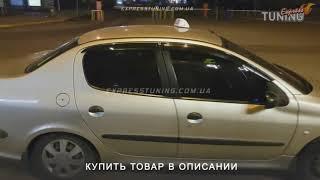 Ветровики Пежо 206 седан / Дефлекторы окон Peugeot 206 sedan / Tuning запчасти / Тюнинг обзор