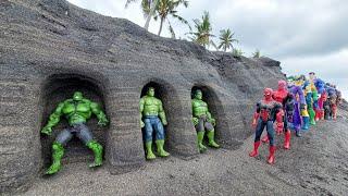 AVENGERS SUPERHEROES, HULK CARTOON VS MARVEL'S SPIDER-MAN 2, THANOS VS SUPERMAN, AQUAMAN VS IRONMAN