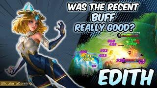 How to use Edith and Tips to Improve your game | Tips & Guide | Top Best Builds| MLBB Gameplay 2023