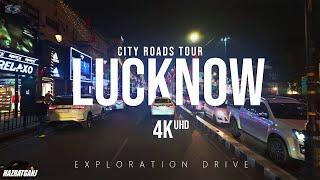 Driving in Lucknow | City Roads Tour | 4K 60 UHD