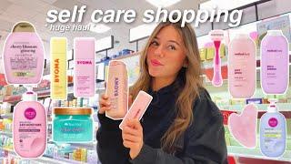let’s go self care + hygiene shopping for essentials *huge haul*