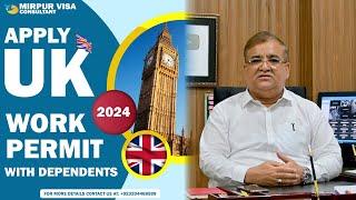 UK Work Permit Visa 2024 | UK Skilled Worker Visa | Dependents Allowed | Construction Work Visa UK