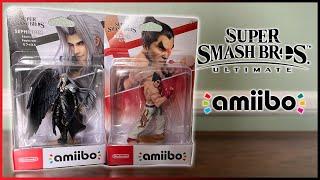 Sephiroth + Kazuya Amiibo UNBOXING | Super Smash Bros Ultimate Wave 12 Amiibo