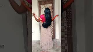 Long hair hairstyle with ribbon #shorts #youtubeshorts #viral #trending #hair #hairstyle #haircare