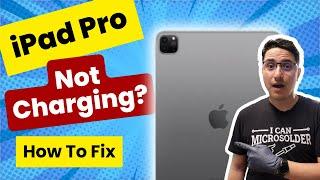 In-depth iPad Pro Logic Board Diagnostics. How To Fix an 11in iPad A2377 that is not charging