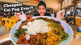 CHEAPEST 5KG Cai Png Challenge! | Chinese Buffet Style Rice Plate! | Cheapest Cai Png in Singapore?!