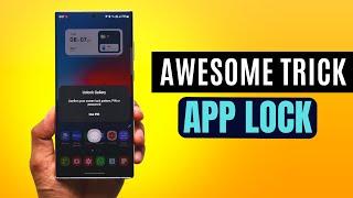 Awesome TRICK - How to lock apps on Samsung Galaxy Phones !