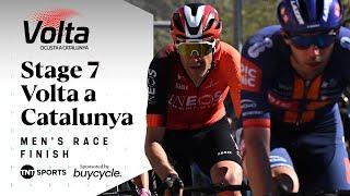 SUPREME WIN!  | 2025 Volta a Catalunya Stage 7 Men's Final KM's | TNT Sports Cycling
