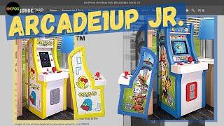 Arcade1up Jr. Officially Announced!  Game lists, release date and specs.