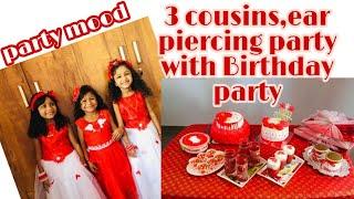 Ear piercings party k opam cousinsnte Birthday partyum Birthday&earpiercing  party  with cousins37