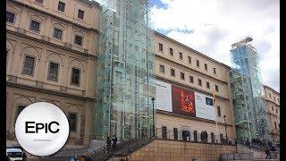 Queen Sofía Museum - Madrid, Spain (HD)