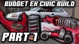 Budget EK Civic Build [Part 1] - Lets lower this!