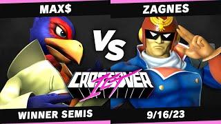 Crossover ICT #36 - Max$ (Falco) VS. Zagnes (C. Falcon) - Winner Semis