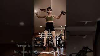 aghniny haque fitness so sexy #shorts #youtubeshorts #videoshorts