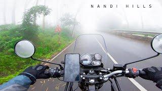 Ride to Nandi Hills - Royal Enfield Himalayan BS6