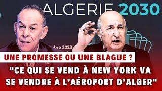 Une blague ou une promesse ? En 2030, ce qui se vend à New York, va se vendre à l'aéroport d'Alger