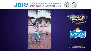 Participant No. 10534 - Swathi R | JCI BGC HUNAR 2020 - World's Best Talent
