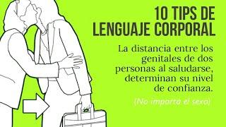 10 TIPS DE LENGUAJE CORPORAL  PSICOLOGÍA