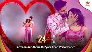 24th ITA Awards | Armaan Aur Abhira Ki Pyaar Bhari Performance