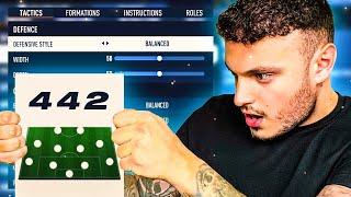 442 is META  FC24 Best Pro Custom Tactics 