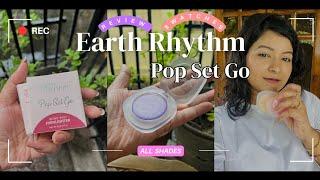 Earth Rhythm Pop Set Go Highlighter & Blush |  Review & Swatches | Khushi NotOnlyMakeup