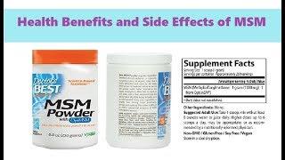 Health Benefits And Side Effects Of Msm Supplement​