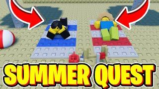 How To COMPLETE SUMMER QUESTS + GET AQUAMARINE/MARINE AMULET In Roblox Sols RNG!