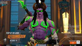 GETQUAKEDON - 36 ELIMS AND POTG - GENJI GAMEPLAY - OVERWATCH 2 SEASON 14