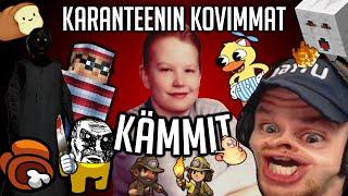 KARANTEENIN KOVIMMAT KÄMMIT (2021)