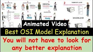 OSI Model Animation | How OSI works | OSI Explained | master spark