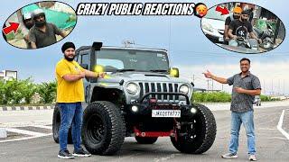 Crazy public reaction on wrapped Thar | Is this wrap legal?
